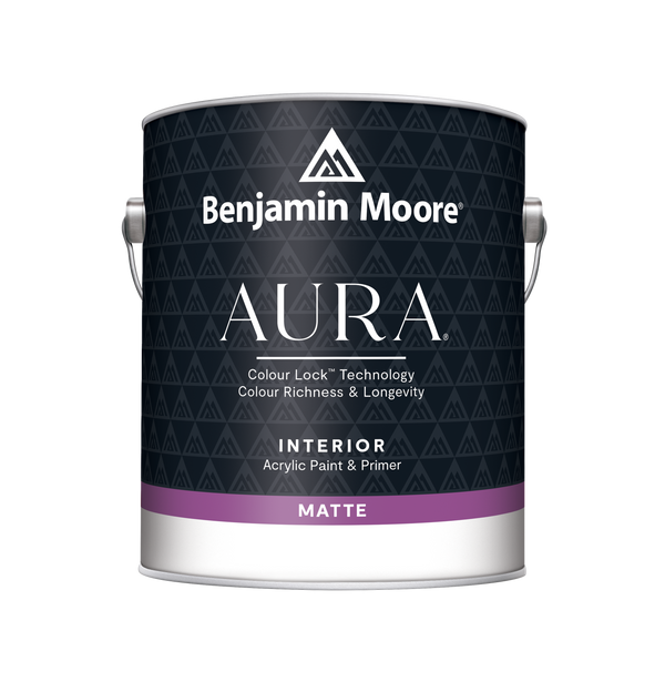 Aura Waterborne Interior Paint - Matte Finish F522