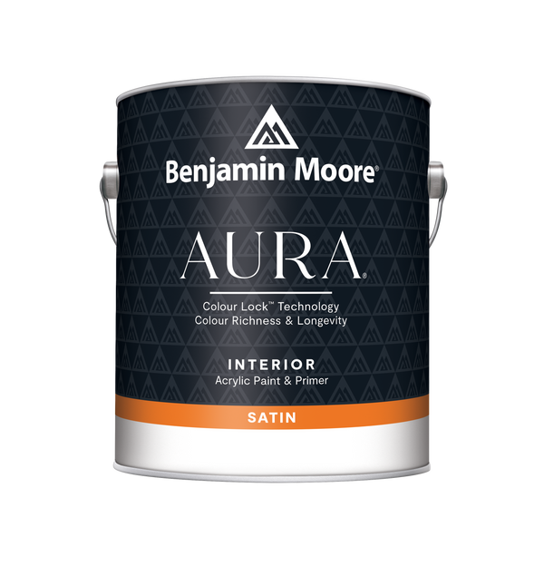 Aura Waterborne Interior Paint - Satin Finish F526