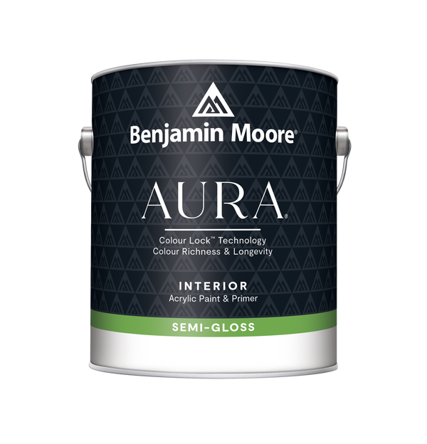 Aura Waterborne Interior Paint - Semi-Gloss Finish F528