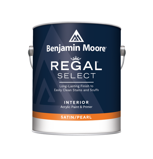 REGAL Select Waterborne Interior Paint - Satin/Pearl F550